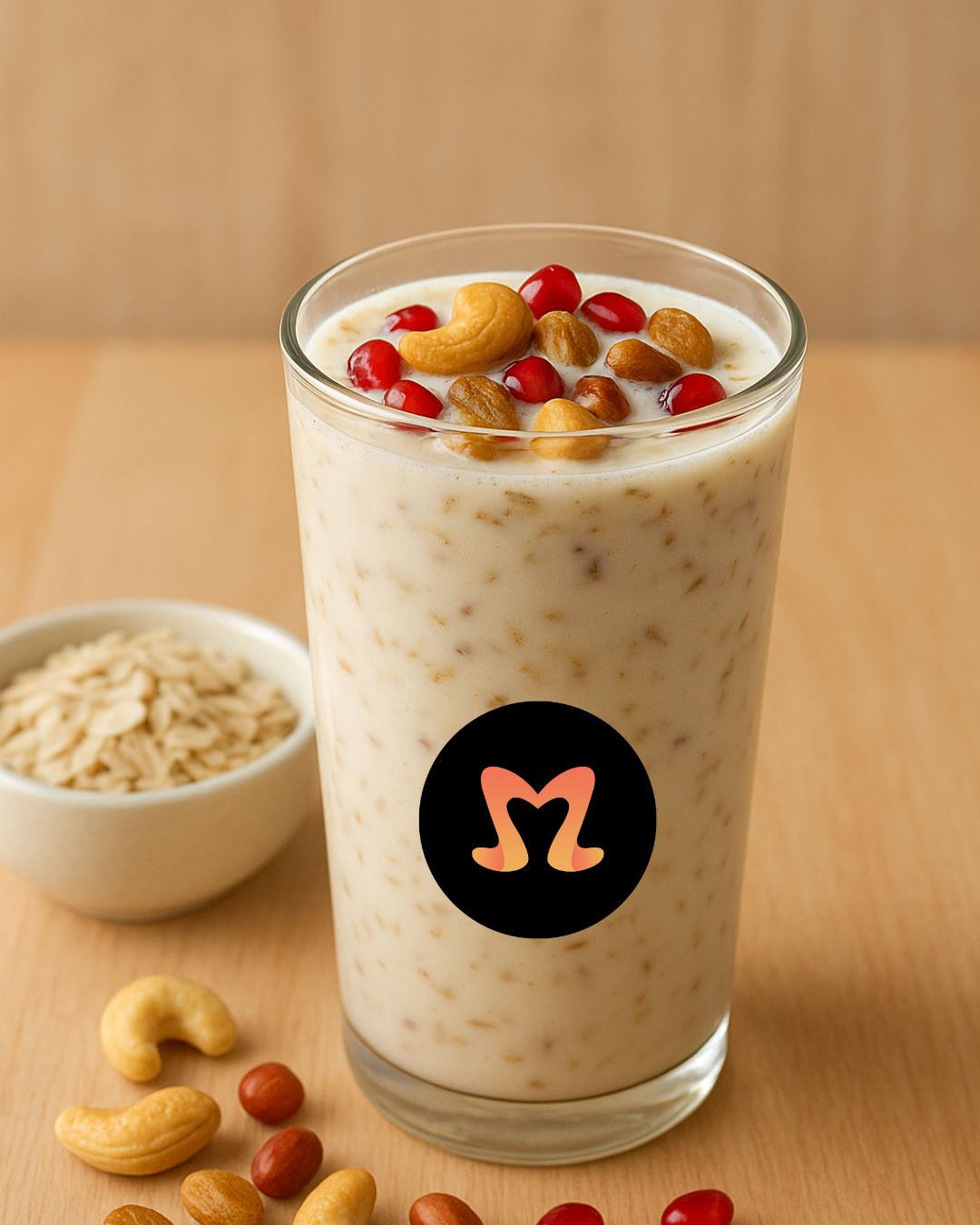 a glass of fresh avil milk from mismos on table